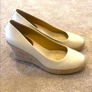 J. Crew Seville Espadrille wedge Size 9